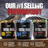 REDCON1 Total War Pre Workout, Baja Bomb - Beta Alanine + Citrulline Malate Keto Friendly Preworkout for Men & Women with 320mg of Caffeine - Fast Acting (30 Servings) view 4