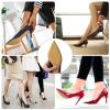 Ashoesert Sole Protector for High Heels, Yellow Shoes Grips on Bottom of Shoes,Shoe Bottom Protectors Anti Slip Grips Self Adhesive Silicone Non Slip Shoe Pads view 4