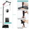 CPAP Hose Holder Stand with Adjustable Angle Height, CPAP Mask Hook - Metal Structure for Secure Support - Prevent Hose Tangles and Air Leakage, 5.8 ft Maximum Height view 3