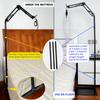 CPAP Hose Holder Stand with Adjustable Angle Height, CPAP Mask Hook - Metal Structure for Secure Support - Prevent Hose Tangles and Air Leakage, 5.8 ft Maximum Height view 4