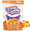 Freeze Dried Peach Ring-Style Candy, Crazy Candy Peach Puffs - Intense Fruity Crunchy Candy, Sweet & Tart Peach Flavor, Gummy to Crisp Snack view 1