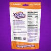 Freeze Dried Peach Ring-Style Candy, Crazy Candy Peach Puffs - Intense Fruity Crunchy Candy, Sweet & Tart Peach Flavor, Gummy to Crisp Snack view 2