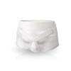 Actimove Professional Hernia Support Brief | Truss for Single/ Double Inguinal, With Removable Cushions For Pre or Post-Surgical Scrotal, Femoral, Comfortable Adjustable Waist Strap Hernia | White, Small view 2