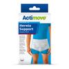 Actimove Professional Hernia Support Brief | Truss for Single/ Double Inguinal, With Removable Cushions For Pre or Post-Surgical Scrotal, Femoral, Comfortable Adjustable Waist Strap Hernia | White, Small view 3