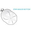 20-30 Gallon Trash Can Liner, Clear, 10 Micron - 500/Case view 3
