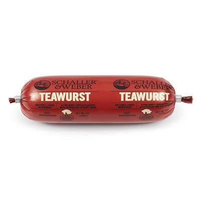 All Natural Teawurst. Schaller & Weber. 7 oz. Pack of 4
