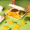 A N T INDUSTRIES 100% Natural, Biodegradable, Compostable, Ecofriendly, Safe & Hygienic Disposable 3CP Clamshell (Pack of 25) view 3