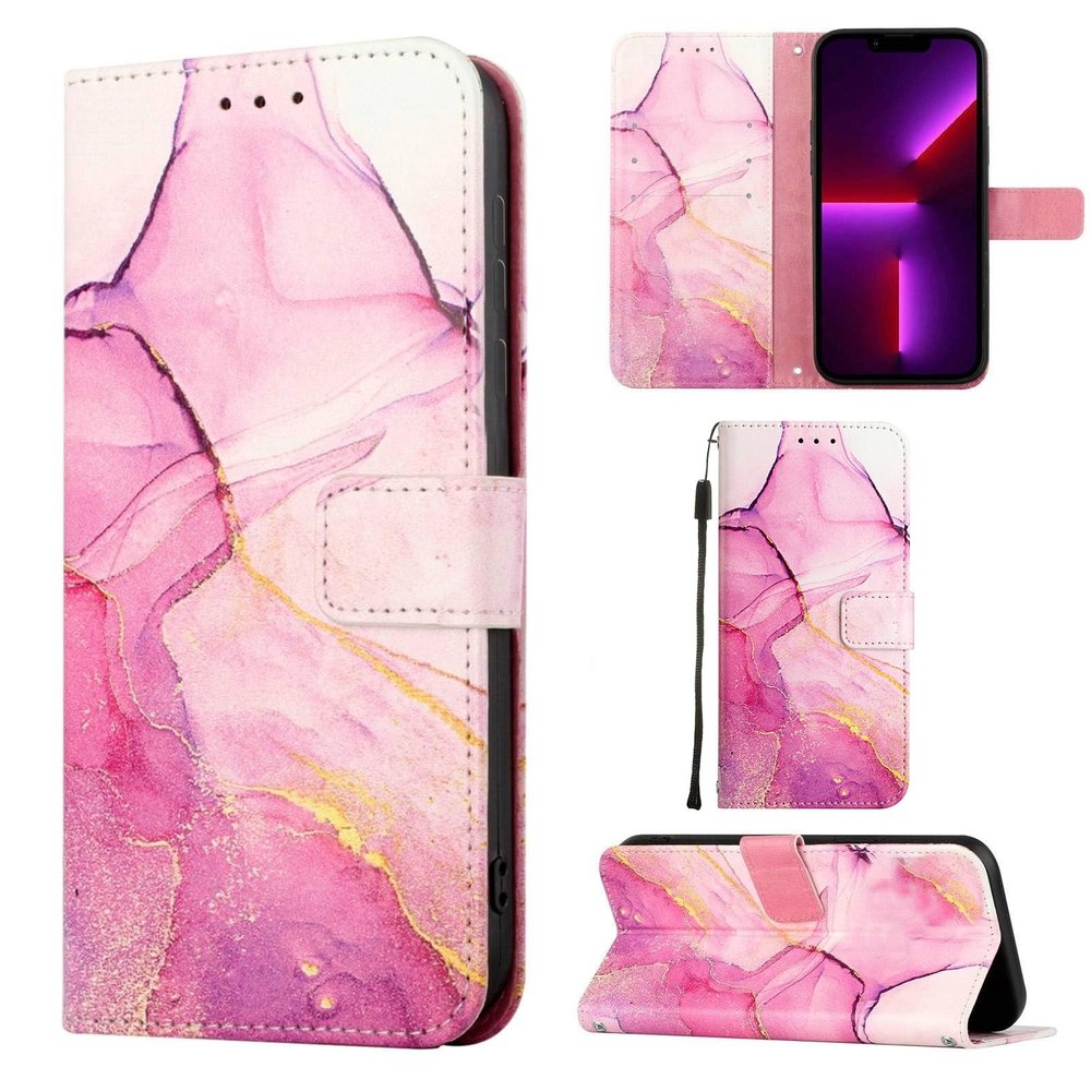 Case for Xiaomi Redmi Note 11 Pro 5G Cover,Case for Xiaomi Redmi Note 11 Pro 4G 2201116TG 2201116TI 21091116I PU Leather Flip Cover Stand Cases Cover Pink