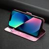 Case for Xiaomi Redmi Note 11 Pro 5G Cover,Case for Xiaomi Redmi Note 11 Pro 4G 2201116TG 2201116TI 21091116I PU Leather Flip Cover Stand Cases Cover Pink view 2