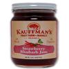 Kauffman Orchards Strawberry Rhubarb Jam, All Natural, No Preservatives, 9 Oz. (Pack of 2) view 1
