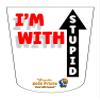 Amputee Sock ATKA, im with Stupid V1, 3PLY Amputee Stump Sock view 1