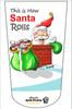 Amputee Stump Sock, This is How Santa Rolls V1, 3Ply Stump Sock view 1