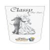 Heal with Appeal Amputee stump sock, Classy Fur Sure Fancy Poodle, 3Ply stump sock view 1