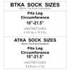 Heal with Appeal Amputee stump sock, Classy Fur Sure Fancy Poodle, 3Ply stump sock view 3