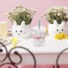 100pcs Disposable Paper Cup Lids Drink Covers for Hot Cold Beverages Straw for Travel Restaurants and Home Use view 4