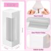 PerKoop 36 Pcs Gift Boxes with Ribbon for Sublimation Tumbler Transparent Exhibition Boxes 12Oz, 20Oz, 30oz Heat Press Skinny Tumbler Gift Wrapping(White) view 2