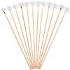 Healvian Ear Wax Removal Sticks 6.69 Inch Spiral Goose Hair Ear Cleaning Tools Travel Kit Comfortable Non-Slip Handle Safe Cleaner