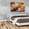 Beef Food Cooking Roasted Vegetables Tomatoes Canvas Poster Bedroom Decor Sports Landscape Office Room Decor Gift,Canvas Poster Wall Art Decor Print Picture Paintings for Living Room Bedroom Decoratio view 3