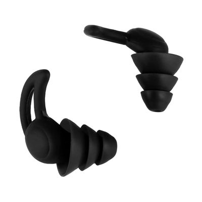 Anneome 1pair Noise Cancelling Ear Plugs Reusable Silicone Earplugs for Sleeping Dormitory Office Use Triple Noise Reduction Comfortable Fit for Auditory Meatus Washable Design