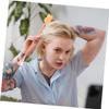 4 Pcs Portable Rolling Wheel Back Scratcher Tool Handheld Back Cracking Device for Adjustable Length Cracker Stick view 4