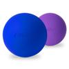 Massage Lacrosse Balls for Myofascial Release,Yoga Deep Tissue Massage,Trigger Point Therapy and Foot Plantar Fasciitis,Muscle Soreness Massager Ball (2Pack,Deep Blue and Purple) view 1