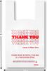 11.5" X 6.5" X 21"Bolsas de Plastico Para Negocio - Bolsas Plsticas Para Negocio - Bolsas Reusables Para Supermercado - 400 Pack Thank You Plastic Bags Bulk - Premium Quality 15 Mic (0.6 Mil) view 4