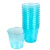 24PCS Plastic Cups Blue Disposable Shot Glasses for Whiskey Jello Shots Wine Party Tumblers for Summer Fourth of July Independence Day Wedding, Thanksgiving Day, Christmas Drinkware Supplies view 1