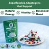 PranaCakes Superfood Organic Pancake & Waffle Mix Gluten Free | Energy, Vitality & Mood Balancing | Plant-based Protein | Just-Add-Water | By LIVING PRANA | 12oz view 4