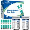 Easy@Home Blood Glucose Test Strips for Diabetes: for Use with Blood Sugar Monitor - Self Glucose Testing - 100 Diabetic Test Strips EBG-100SL-STRIP view 1