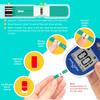 Easy@Home Blood Glucose Test Strips for Diabetes: for Use with Blood Sugar Monitor - Self Glucose Testing - 100 Diabetic Test Strips EBG-100SL-STRIP view 3