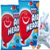 AirHeads Fruit Flavored Bites Candy 2 Bags (Each 3.8 OZ) | Great for Parties, Candy Gift bag | Flavors -Blue Raspberry, Cherry, Watermelon, Orange, White Mystery | Soko Smiles Pocket Bag Included. view 1