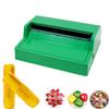 Commercial Hand Wrapping Machine 21 Reusable Cling Wrap Film Dispenser with Slide Cutter, ABS Wrap Organizer with 2 Roll Food Fresh PVC Plastic Cling Wrap for Packing Food view 1