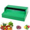 Commercial Hand Wrapping Machine 21 Reusable Cling Wrap Film Dispenser with Slide Cutter, ABS Wrap Organizer with 2 Roll Food Fresh PVC Plastic Cling Wrap for Packing Food view 2