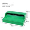 Commercial Hand Wrapping Machine 21 Reusable Cling Wrap Film Dispenser with Slide Cutter, ABS Wrap Organizer with 2 Roll Food Fresh PVC Plastic Cling Wrap for Packing Food view 3