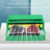 Commercial Hand Wrapping Machine 21 Reusable Cling Wrap Film Dispenser with Slide Cutter, ABS Wrap Organizer with 2 Roll Food Fresh PVC Plastic Cling Wrap for Packing Food view 4
