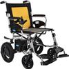 Deluxe Electric Wheelchair Motorized Fold Foldable Power Wheel Chair, Lightweight Folding Carry Electric Wheelchair, Powerful Dual Motor, Suitable for Elderly and Disabled view 1