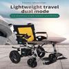Deluxe Electric Wheelchair Motorized Fold Foldable Power Wheel Chair, Lightweight Folding Carry Electric Wheelchair, Powerful Dual Motor, Suitable for Elderly and Disabled view 3