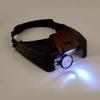10X Lighted Magnifying Glass Headset Head Magnifier Adjustable-Headbrand view 2