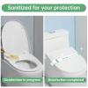 Germiwipe Printed Toilet Seat Band,toilet seat strips,Paper,(Case of 500),16.5 Inch Long x 1.375 Inch Wide view 4