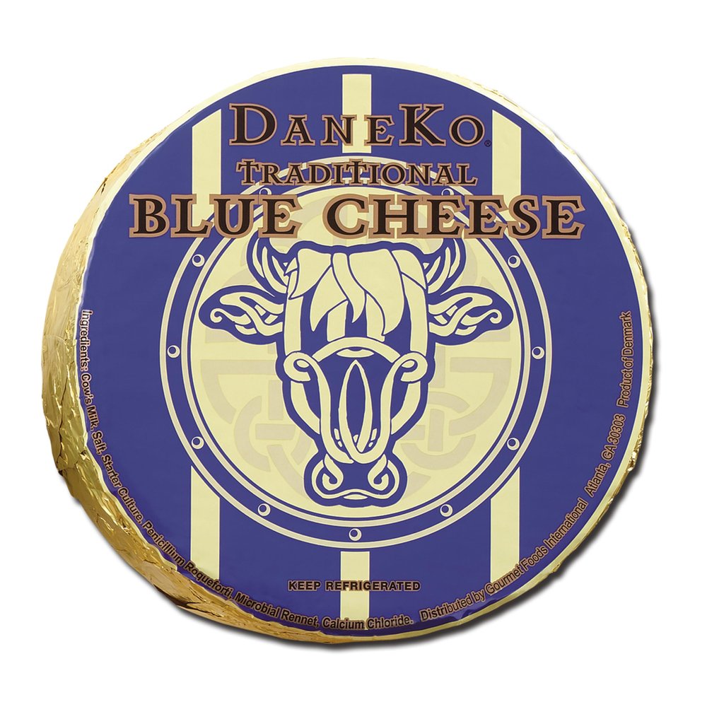 DaneKo Danish Blue Cheese (Wheel of approx. 5.5 pounds)