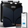 Bisonbody Smart Digital Body Bathroom Scale  29 Health Body Metrics  for Advanced Fitness Enthusiasts  Durable Tempered Glass  8 Electrodes Sensors  Smartphone App Support Bluetooth Connection view 1