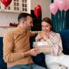 Dulcet Gift Basket Happy Valentines Baked Goods Gift Box ? Luxurious Gourmet Bakery Dessert Gift Tin Box with Whoopie Pies, Muffins, Cookies, Crumb Cake, Delicious Pastry for Girlfriend, Fianc?e, lover, or Partner. view 4