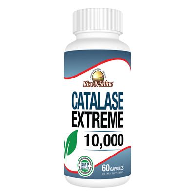 CATALASE EXTREME 10,000 Catalase Hair Supplement with Catalase, Saw Palmetto, FoTi, Biotin, PABA and More 60 Count