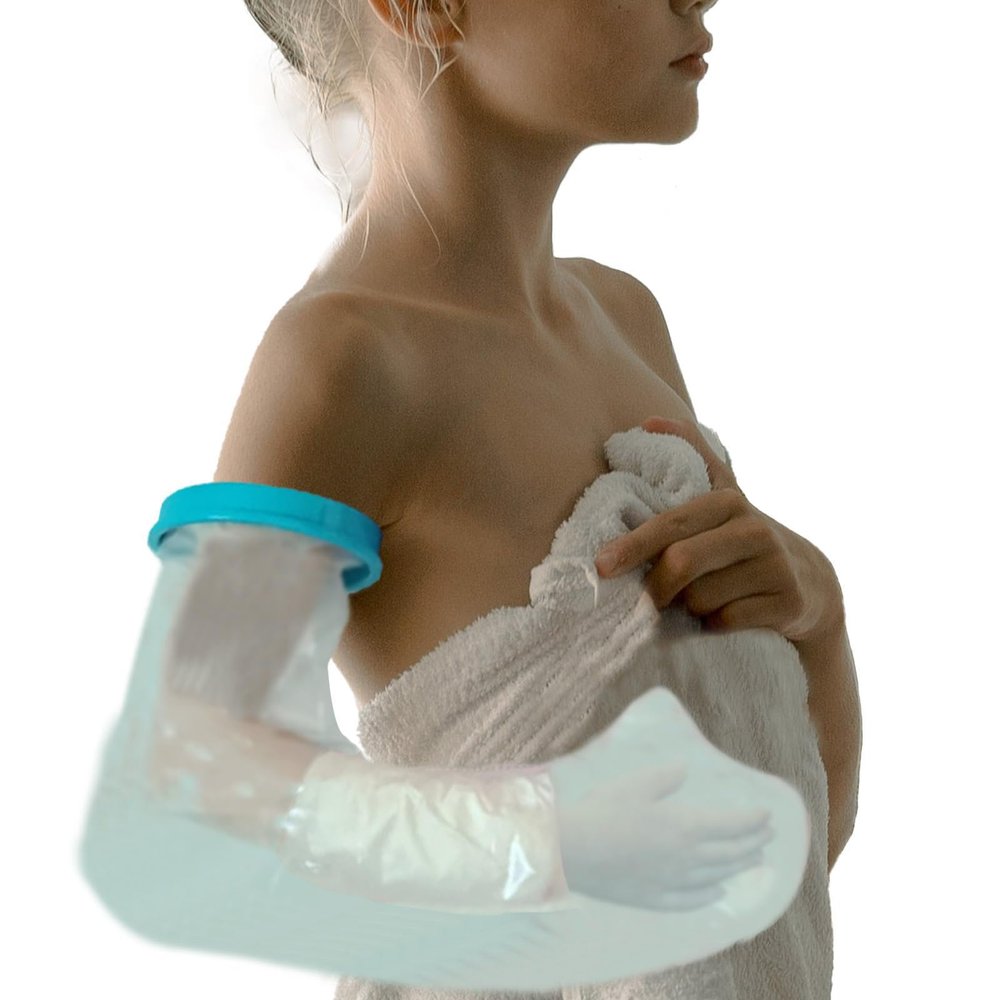 100% Waterproof Cast Cover for Kids - Available in 6 Sizes, Fits Teenagers' Full Arm, Reusable Long Arm Cast Protector & Cast Bag - Watertight Protection for Hands, Wrists, Arms (30.71 in/78 cm)