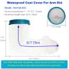 100% Waterproof Cast Cover for Kids - Available in 6 Sizes, Fits Teenagers' Full Arm, Reusable Long Arm Cast Protector & Cast Bag - Watertight Protection for Hands, Wrists, Arms (30.71 in/78 cm) view 2
