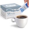 58Peaks Vanilla Flavored Syrup Sweetener Packets for Hot and Cold Drinks | To-Go Syrup Flavoring Perfect for Coffee, Tea, Milkshake and More | Flavored Coffee Syrups for Travel | 15mL | 50-Pack view 1