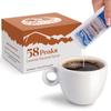 58Peaks Caramel Flavored Syrup Sweetener Packets for Hot and Cold Drinks | To-Go Syrup Flavoring Perfect for Coffee, Tea, Milkshake and More | Flavored Coffee Syrups for Travel | 15mL | 50-Pack view 1