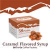 58Peaks Caramel Flavored Syrup Sweetener Packets for Hot and Cold Drinks | To-Go Syrup Flavoring Perfect for Coffee, Tea, Milkshake and More | Flavored Coffee Syrups for Travel | 15mL | 50-Pack view 3
