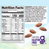 Snak Club Almonds with Hidden Valley Ranch Seasoning, Roasted Almonds, Gluten-Free and Kosher Snack, 2.5 oz Snack Bags, 6 Pack view 2
