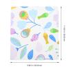 Kichvoe 3pcs Reusable Beeswax Food Wraps Organic Food Storage Cloths for Sandwiches Breads and Snacks Tear-resistant Non-sticky Floral Design view 2